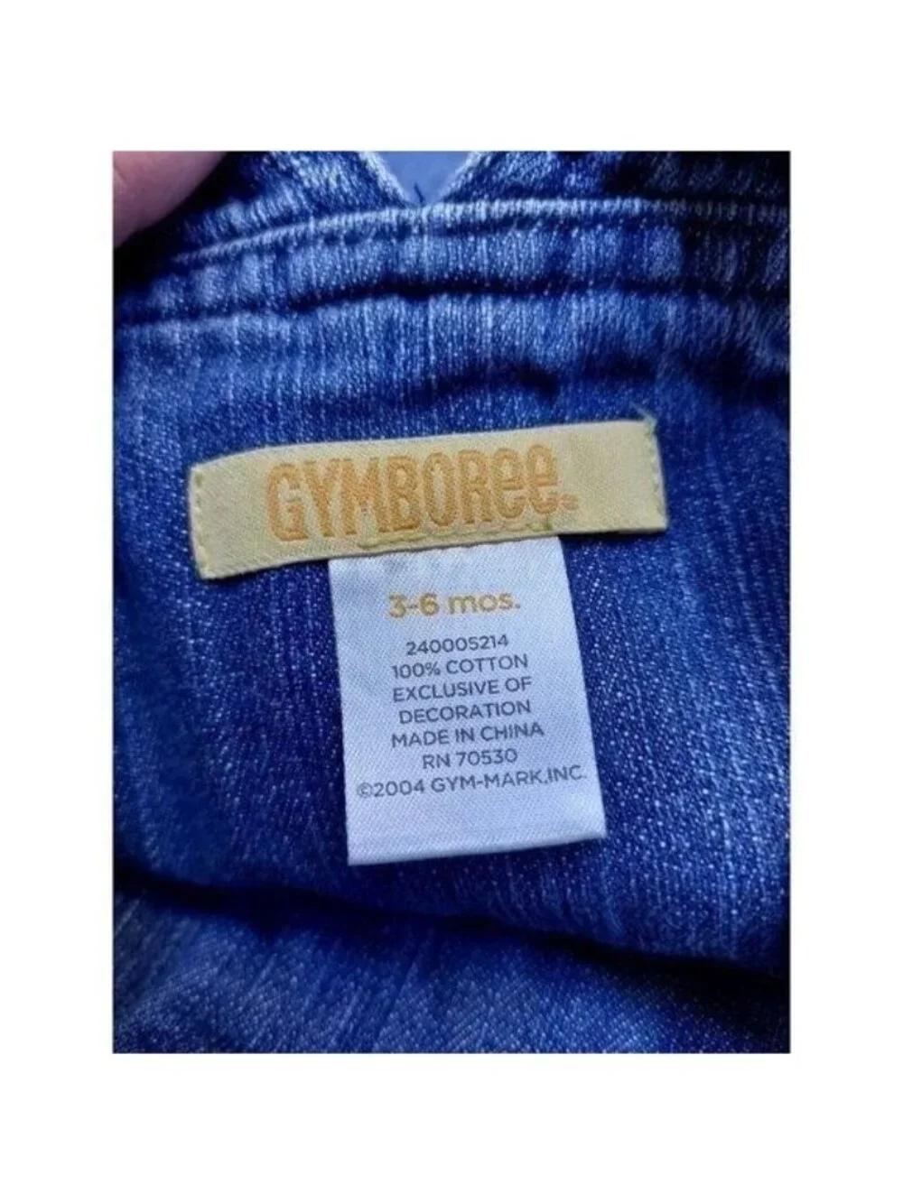 Gymboree blue bibs
